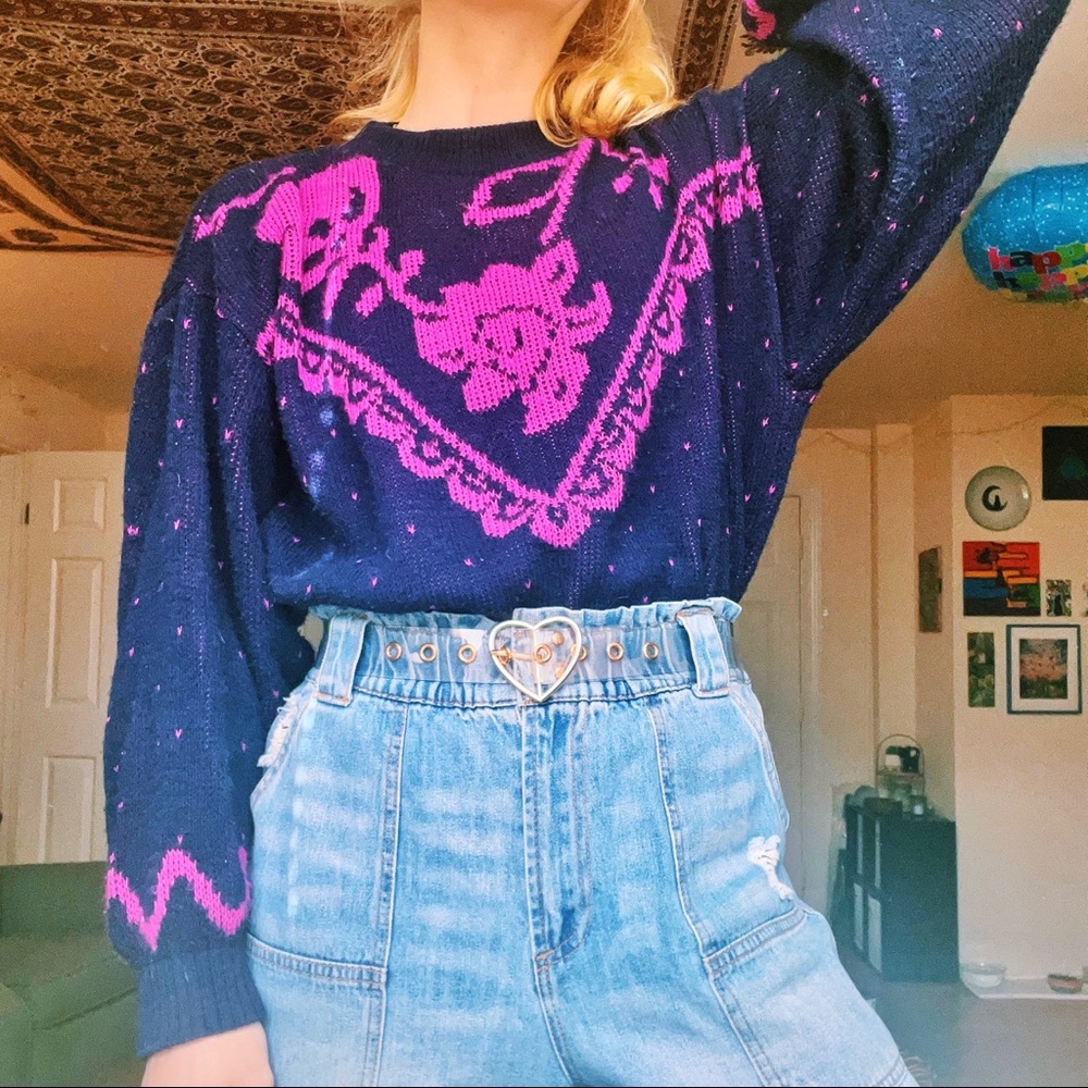 Vintage Bedford Fair Sweater